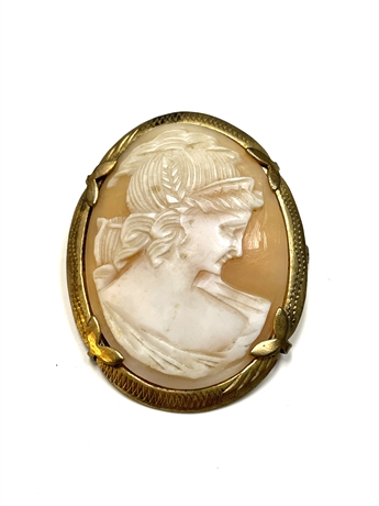 10K Gold Cameo