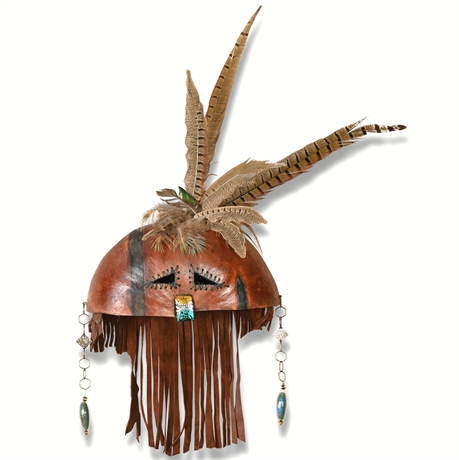 Sylvia Hendrickson Gourd Mask