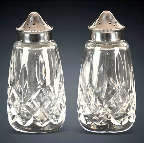 Waterford "Lismore" Salt & Pepper Shakers