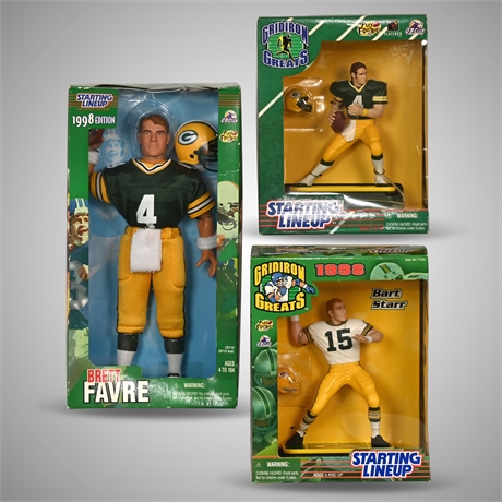 NM Auctions  Innovative Auction, Liquidation & Estate Sales - Starting  Line Up Green Bay Packers Action Figures