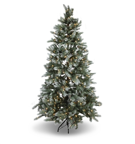 7.5' Pre Lit Christmas Tree