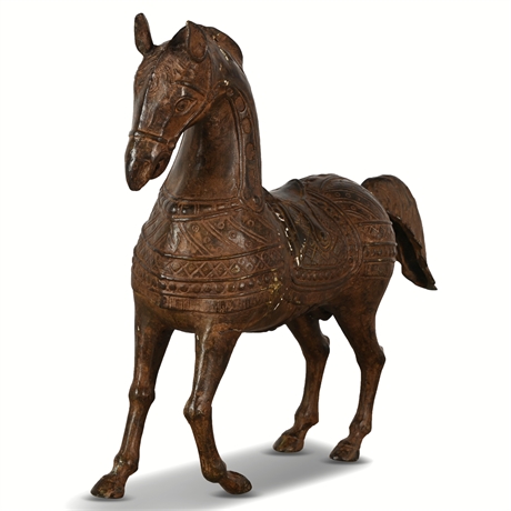 Vintage 'Tang War Horse' Sculpture