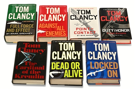 Tom Clancy's 7 Book Collection Set by Putnam