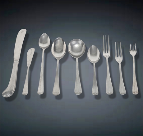 Mount Vernon & Worthland Flatware Set – Post Road Pattern