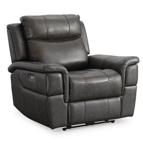 Ashley Furniture Dendron Power Recliner – Charcoal (Model U6370206)
