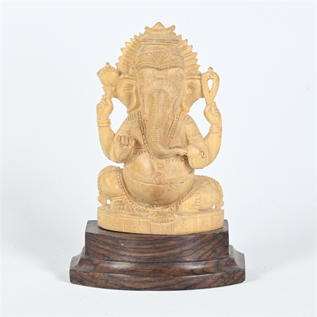 Hand Carved Ganesh