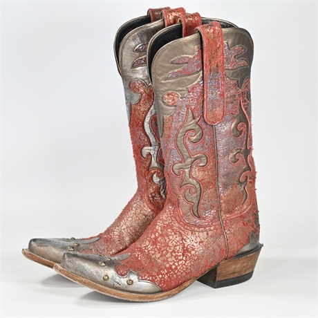 Ladies Lucchese Diva Boots Size 7 B