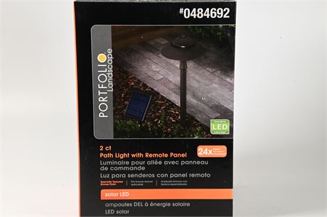 Portfolio Landscape Solar LED Path Light (2 Count)
