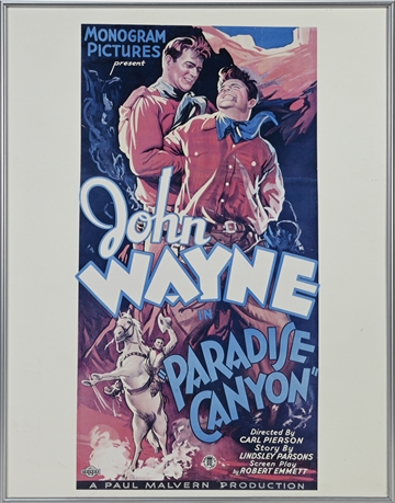 Repro John Wayne Movie Poster