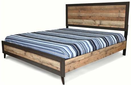 Rustic Style King Bed