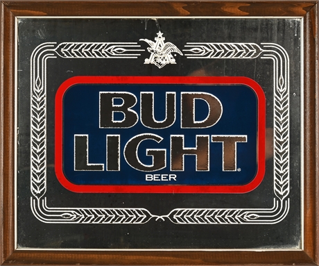 Bud Light Promo Mirror
