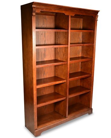 Quality Oak Bookcase