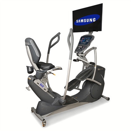 Octane Fitness XR6ce Recumbent Elliptical + with 32" TV