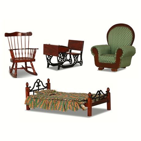 Solid Wood Doll Furniture