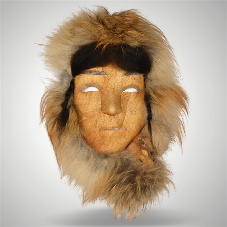 Lilly Killbear 'Mother and Papoose' Inupiat Mask