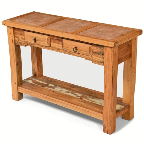 Rustic Console or Sofa Table