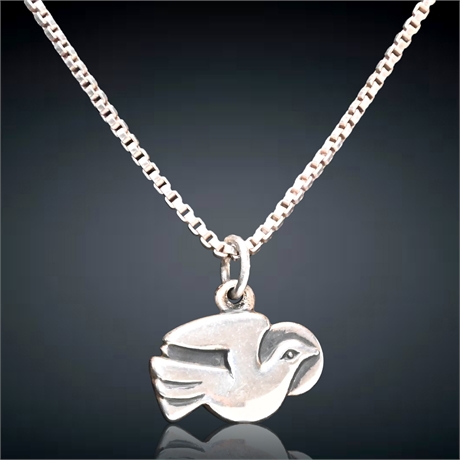 James Avery Sterling Silver Dove of Peace Pendant
