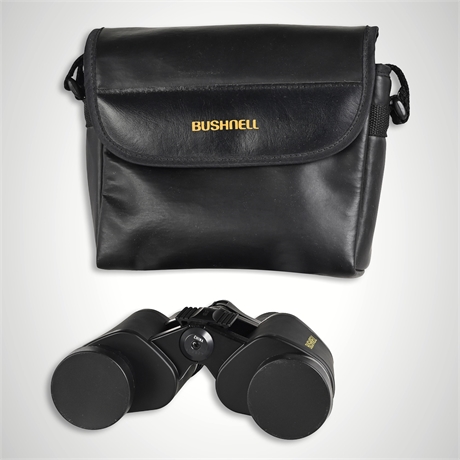 Bushnell 7-15x35 Zoom Binoculars Model 13-7016 with Carry Case