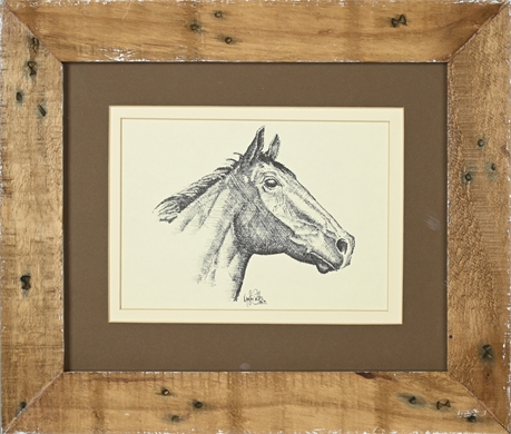 Douglas Folks Equestrian Print