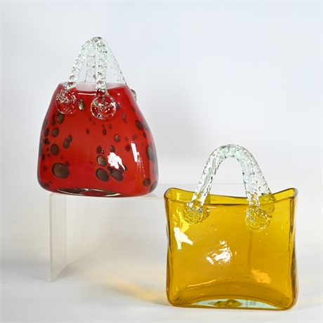 Art Glass Hand Bags