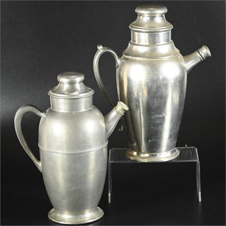 1930's Decker Pewter Shakers