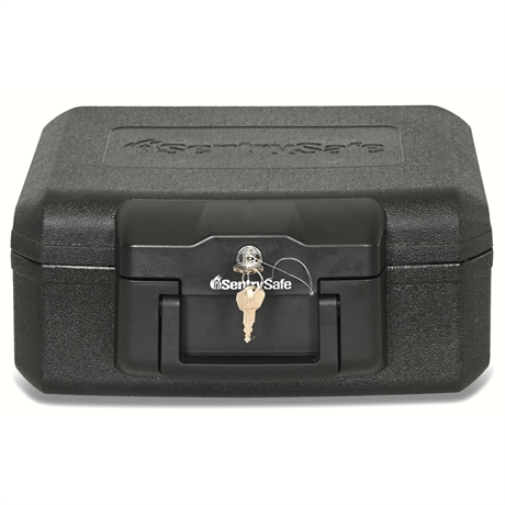 SentrySafe Fireproof Money Safe with Key Lock