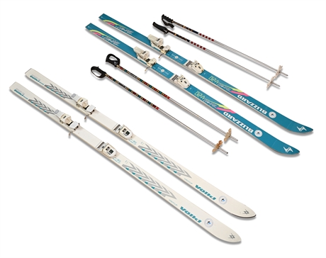 Volki and Blizzard Set of Thermo Skis