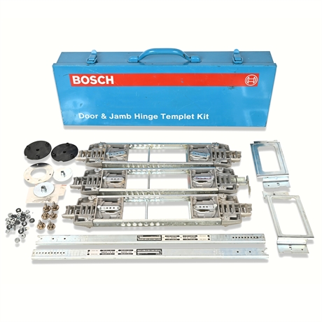 Bosch 83002 Door & Jamb Hinge Templet Kit – Made in USA