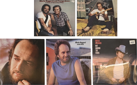 Merle Haggard - 5 Albums Early to Mid 80's