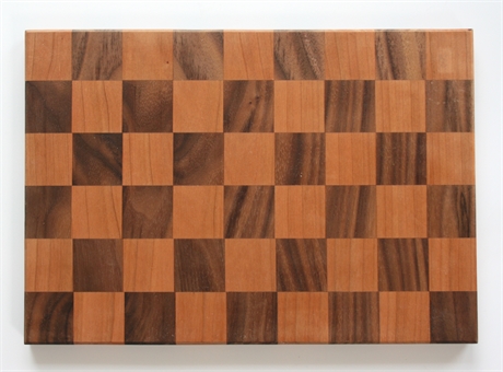 Guthrie Ornelas 'Checkerboard Walnut Cutting Board'